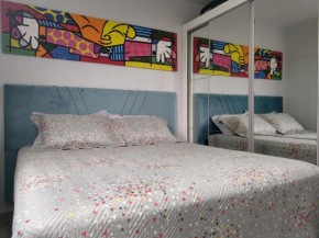 Magnífico quarto em Apto com Vista Espetacular